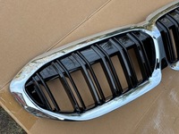 фото thumb №7, Решётки радиатора решётка радиатора чёрные блеск g20 g21 19 хром