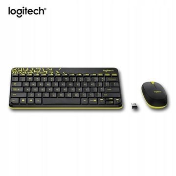 Беспроводная клавиатура и мышь Logitech MK240 Nano