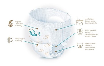 Подгузники DADA PANTS 5 JUNIOR 175 шт.