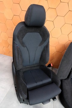 фото thumb №7, Bmw 5' g30 lci салон сиденья з підігрівом sport алькантара антрацит 20 km !!