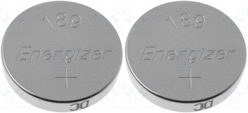 2 батарейки ENERGIZER 189 LR54 L1130 V10GA RW89 D189, щелочные, 1,5 В.