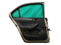 Дверь левый задний  skoda rapid liftback lak: lf8h 12-17 Недорого, фото thumb