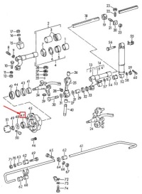 Porsche 944 ступица колеса передний подшипник stożkowe 99905906500 оригинальные Киев, фото thumb