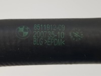 Шланг труба пабтрубок  радиатора воды bmw x1 f48 x2 f39 f45 b37 1.5d 8511912 Цена, фото thumb