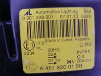 фото thumb №13, Smart fortwo ii a451 лампа передняя левая обычная