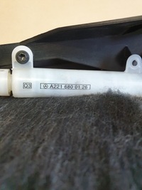 фото thumb №11, Бардачок пасажира консолі перед mercedes s w221 a2216800126 оригінальний номер чорний europa