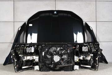 фото thumb №8, Bmw 5 g60 g61 капот крила бампер лампи led pas перед радіатор 475