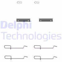 фото thumb №15, Delphi комплект mont. гальмівні колодки ham.renault megane