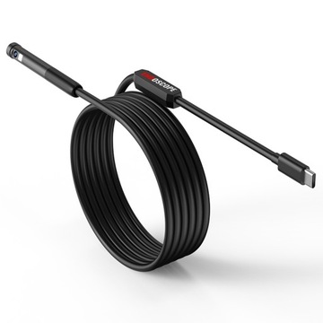 ЭНДОСКОПНАЯ КАМЕРА ДЛЯ ОСМОТРА ДВОЙНАЯ 2MPx 3M IP67 ANDROID IOS ДЛЯ ТЕЛЕФОНА USB-C