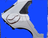 фото thumb №1, Крыло правый задняя opel astra l 6 vi hb