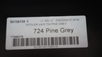 фото thumb №8, Volvo xc60 ii 2 кришка багажника багажника bdb lak. 724 pine grey