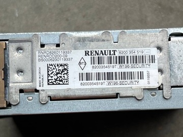 фото thumb №6, Renault kangoo i 2006 з спереду панель / радіопрогравач cd/dvd/gps