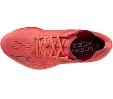 Кроссовки для бега MIZUNO WAVE REBELLION PRO 2 / Дубарри/Клюква/Черный 43