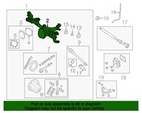 фото thumb №12, Мост передний корпус wrangler jl sport sahara m186