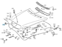 фото thumb №4, Mercedes w220 s-klasa отбойник отбойник капот