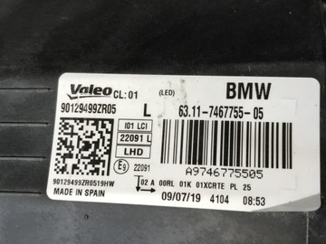 фото thumb №10, Volvo v60 s60 18- лампа перед ліва