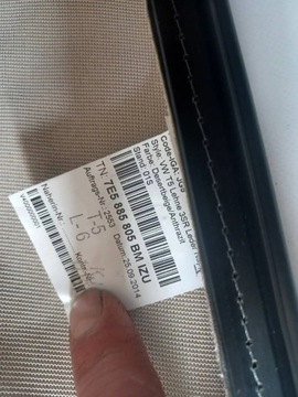 фото thumb №5, Vw t5 multivan t6 диван зад шкіра обшивка спинка desertbeige