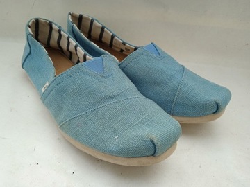 МУЖСКИЕ ЭСПАДРИЛЬИ 40.5 TOMS СИНИЕ
