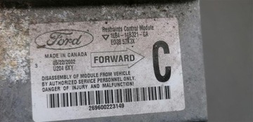 фото thumb №4, Модуль подушок mazda tribute 1l84-14b321-ca