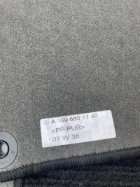 Коврик rypsowane mercedes w169 - a klasa - оригинальный номер mercedes - толстый материал Недорого, фото thumb