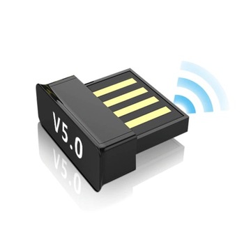 Mini Adapter Bluetooth 5.0 + EDR USB 2.0 20m odbiornik przejściówka BT