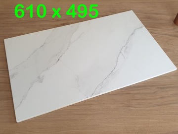 Столешница для ванной комнаты 61см водонепроницаемая Carrara K551 SU компактный HPL