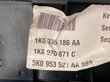 фото thumb №7, Спідометр  прилади vw scirocco 1k8920871c a2c53293358