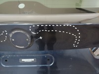 фото thumb №12, Крышка багажника задняя задняя ----- bmw x3 ix3 g01 ----- с стекло