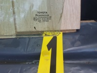 фото thumb №2, Toyota avensis стекло боковая задняя задняя левый
