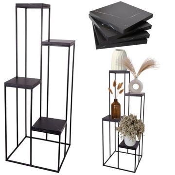 HGDECO металлическая каскадная подставка для цветов, подставка для цветов, производство Польша