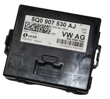 фото thumb №1, 5q0907530aj vw golf 7 vii модуль блок управления шлюз