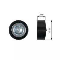 Ролик ремень клиновой многоручейковый gates t36454 Доставка, фото thumb