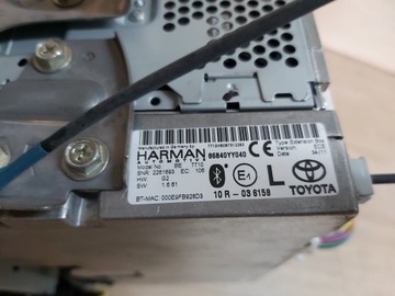 фото thumb №6, Toyota yaris iii радио навигация gps модуль навигации harman 86840yy040