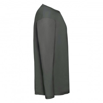 Longsleeve męski Fruit of the Loom koszulka bluzka długi rękaw Grafitowy S