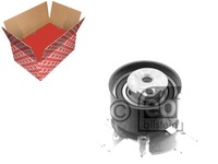 фото thumb №1, Ролик натягувача ремінь розподільного валу febi 3m5q6b217aa