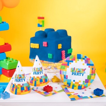 Pudełka na popcorn Klocki Block Lego 6sztuk