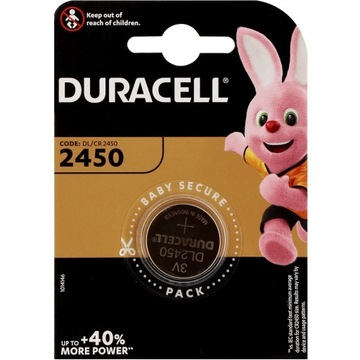 Литиевая батарея Duracell 3V CR2450 2450 DL2450