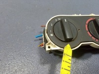 фото thumb №8, Mercedes vito w638 панель переключатель кондиционера обдув 133525d