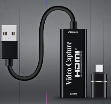 Карта захвата видеозахвата HDMI, граббер, рекордер USB 3.0 C