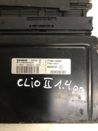 фото thumb №2, Блок управления набор стартовый renault clio ii 1.4 бензин 7700115097