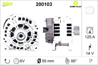 фото thumb №2, Генератор valeo 200103