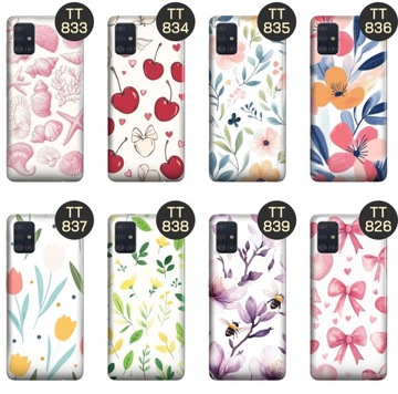 ETUI DO SAMSUNG GALAXY A51 5G WZORY WIOSNA KWIATY ROŚLINY OBUDOWA POKROWIEC