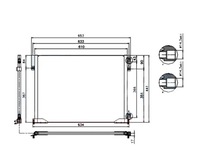 фото thumb №1, Конденсатор кондиціонера renault trafic 02- 4408646