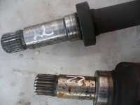 фото thumb №4, Peugeot 206 1.4 b 8v привідний вал ліва короткий