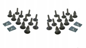 фото thumb №1, Набор клипсы подкрылки audi a4, 01- zdn1334