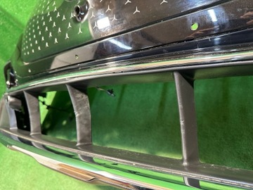 фото thumb №10, Mercedes eqe suv 294 w294 бампер перед переднее amg решётка