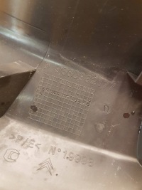 фото thumb №3, Защита порог перед 2szt пара citroen c5 iii