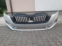 фото thumb №1, Skoda octavia iv 4 5e3 бампер передній решітка радіатора