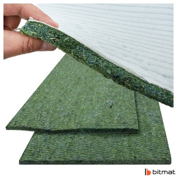 фото thumb №15, Ścinki poroso з klejem 20mm 1m2 коврик войлочная w różnych kawałkach ocieplenie