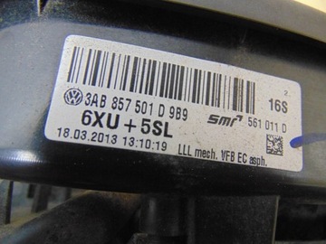 фото thumb №16, Зеркало левая vw passat b7 9pin европа 3ab857501d